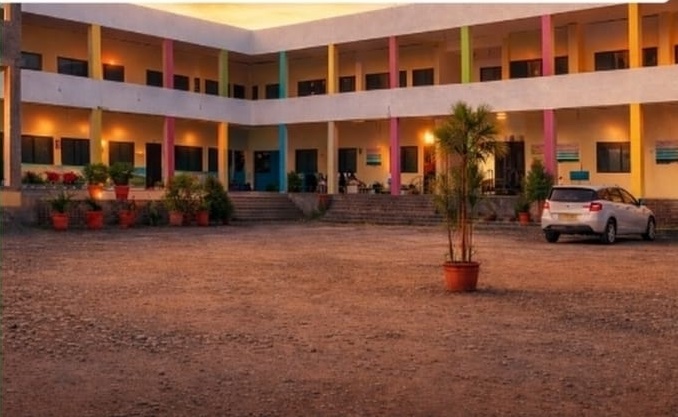 School Building Exterior